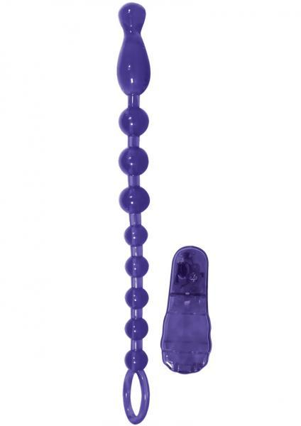 Butt Beads Purple Vibrating