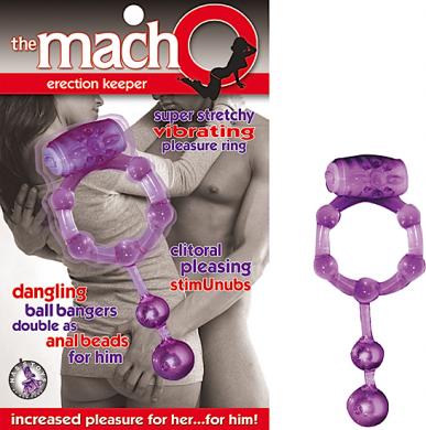 Macho Erection Keeper C Ring Purple