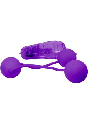 Real Skin Ben Wa Balls Vibrating Purple