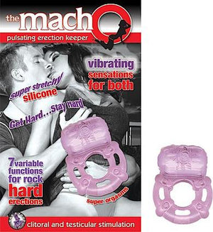 Mach Pulsating Erection Keeper Purple