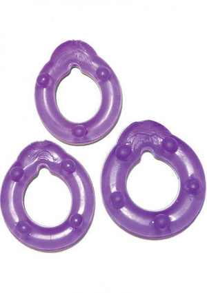 All American Triple Rings Purple