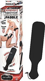 Dominant Submissive Paddle Black