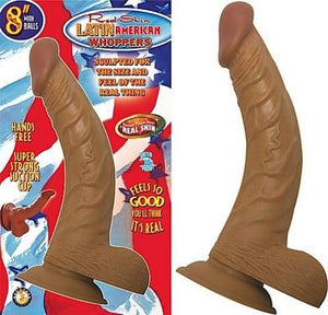 Latin American Whoppers 8in Dong With Balls
