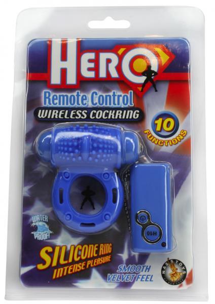 Hero Remote Control Wireless C Ring Waterproof Blue