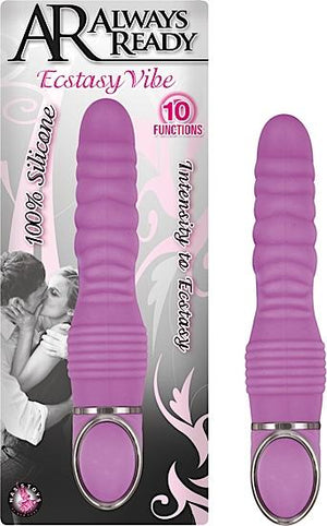 Always Ready Ecstasy 10 Function Silicone Vibe Purple