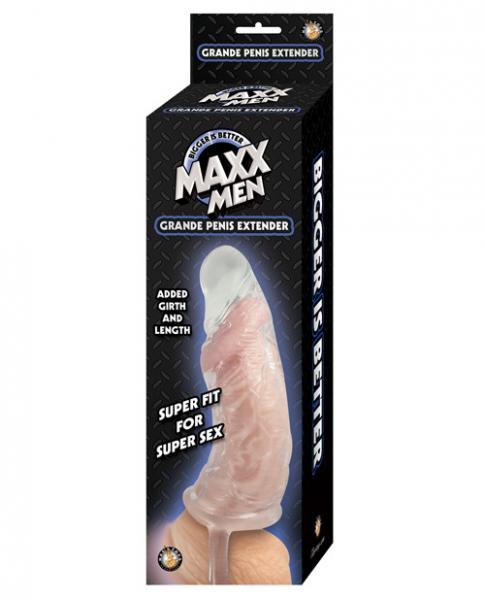 Maxx Men Grande Penis Sleeve Clear