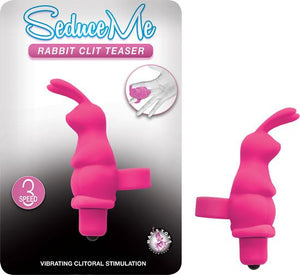 Seduce Me Rabbit Clit Teaser 3 Speed Waterproof Pink