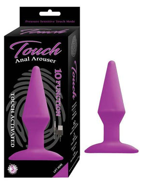 Touch Anal Arouser Purple Touch Activated Butt Plug