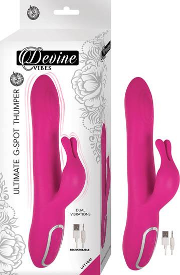 Devine Vibes Ultimate G Spot Thumper Pink