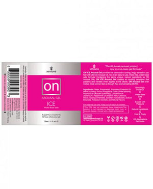 On Ice Arousal Gel Female 1 Fluid Ounce