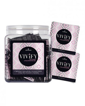 Vivify Tightening & Rejuvenation Gel 100 Pc Single Use Packet Tub