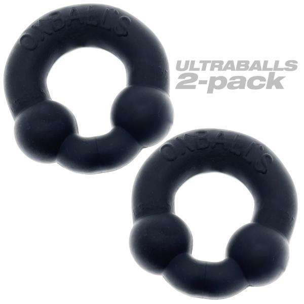 Ultraballs 2 Pk Cockring Night (Net)