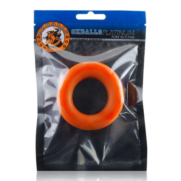 Cock T Small Comfort Cockring Atomic Jock/Oxballs Silicone Smoosh Orange(Net)