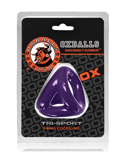 Oxballs Tri Sport Cocksling Eggplant Purple