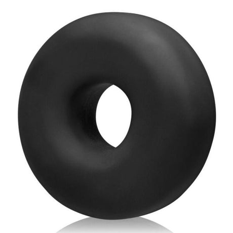 Big Ox Cockring Oxballs Silicone Tpr Blend Black Ice