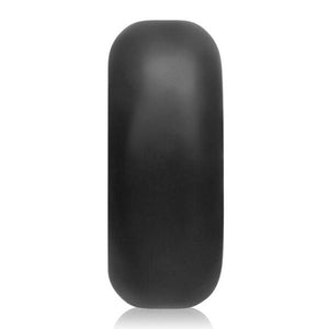 Big Ox Cockring Oxballs Silicone Tpr Blend Black Ice