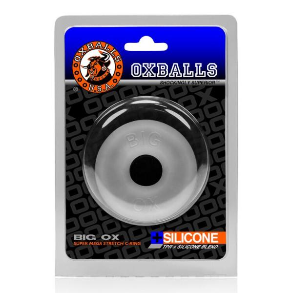 Big Ox Cockring Oxballs Silicone Tpr Blend Cool Ice