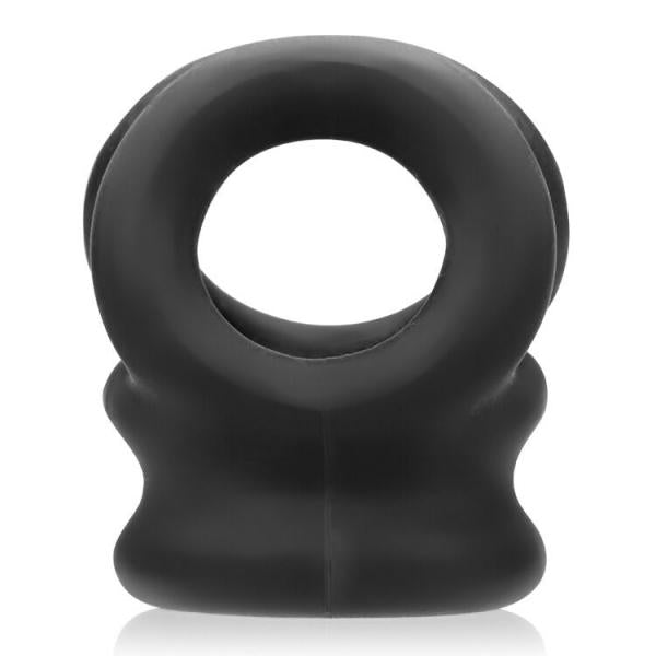 Oxballs Tri Squeeze Cocksling Ball Stretcher Black Ice