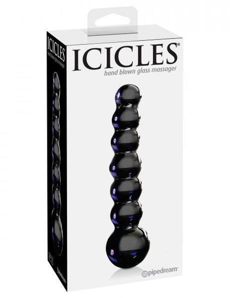 Icicles No 51 Glass Massager Beaded Wand