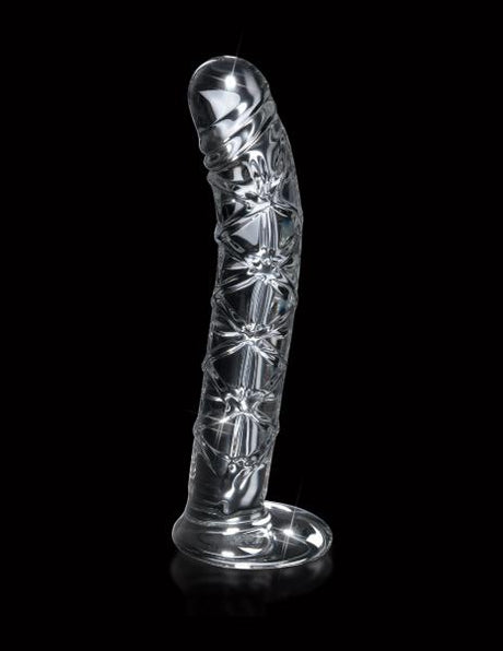 Icicles No 60 Glass G Spot Dong Clear