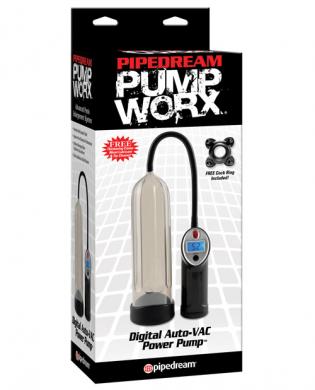 Pump Worx Digital Auto Vac Power Pump Black
