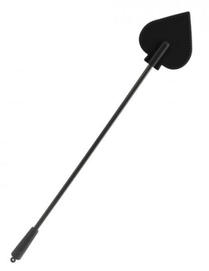 Silicone Spade Crop Black 28 Inches