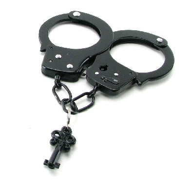 Fetish Fantasy Designer Metal Handcuffs Black