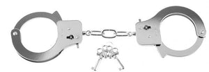 Fetish Fantasy Designer Metal Handcuffs Silver