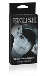 Limited Edition Satin Love Mask Black O/S
