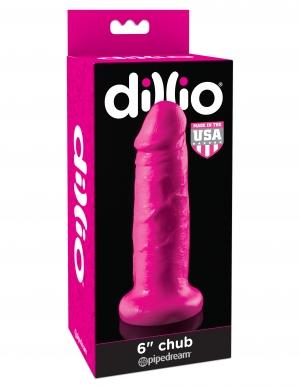 Dillio Chub 6 Inch Insertable Pink	 Dildo