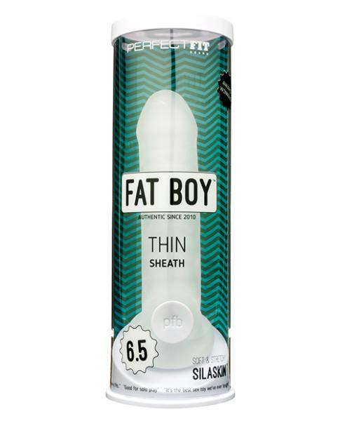 Perfect Fit Fat Boy Thin 6.5 Inches Sheath Clear