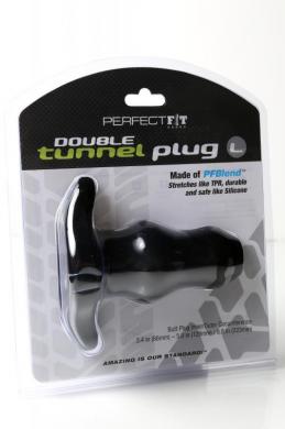 D Tunnel Plug Large Black