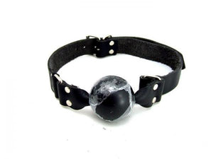 M2 M Gag Leather Ball Black O/S