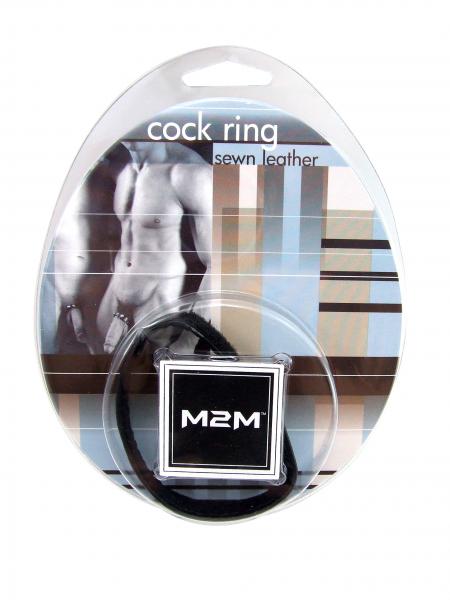 M2 M Ring Leather Velcro Black