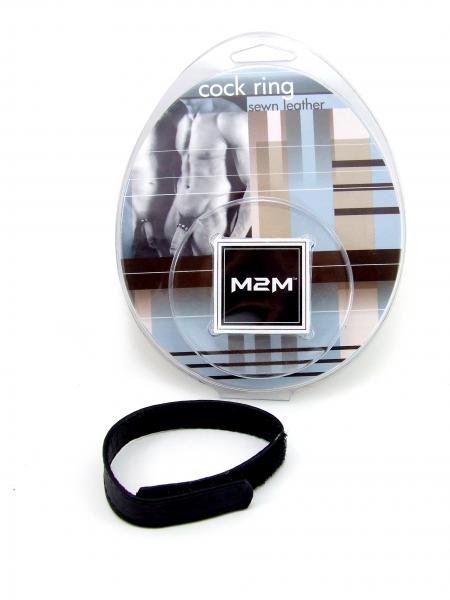 M2 M Ring Leather Velcro Black