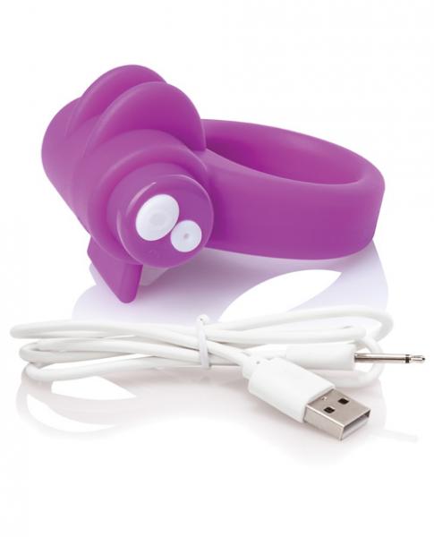 Screaming O Charged Combo Kit #1 C Ring & Finger Sleeve Purple