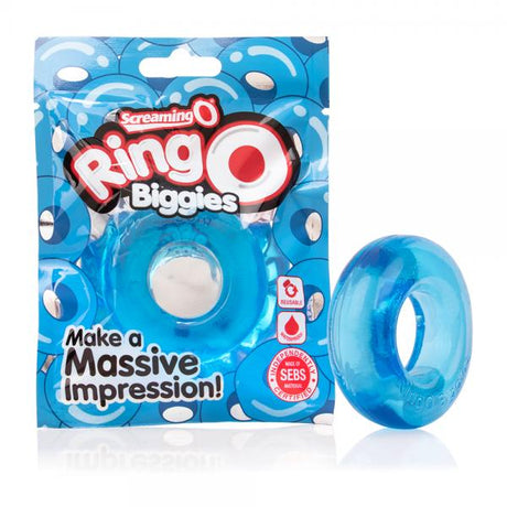 Ring O Biggies Blue Thick Cock Ring