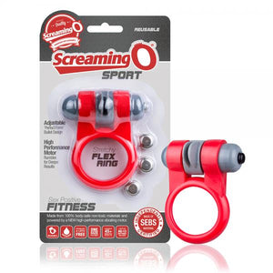 Screaming O Sport Red Vibrating Ring