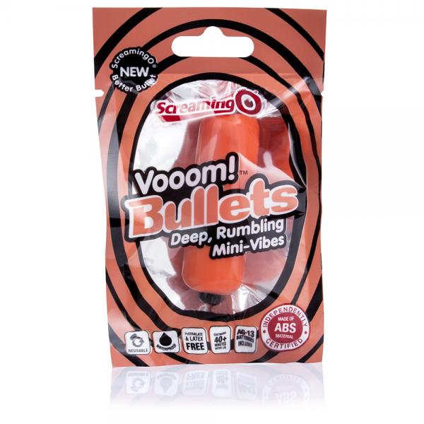 Screaming O Vooom Bullet Tangerine Mini Vibe