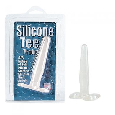 Silicone Tee Probe Clear