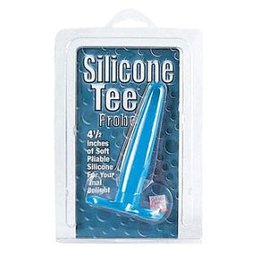 Silicone Tee Probe Blue