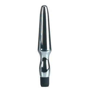 Vibrating Waterproof Anal Probe Silver