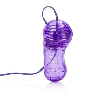 Vibrating Turbo Suction Tongue Stimulator Purple