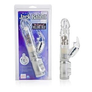 Waterproof Jack Rabbit Vibrator Clear