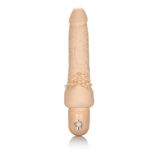 Power Stud Cliterrific Vibrating Dildo Beige