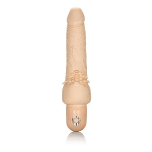 Power Stud Cliterrific Vibrating Dildo Beige
