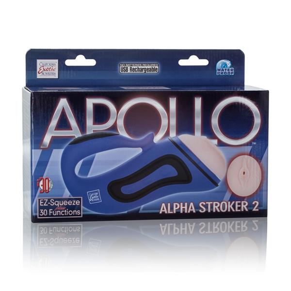 Apollo Alpha Stroker 2 Blue Vagina