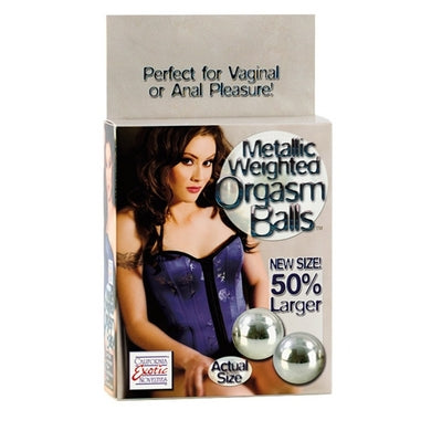 Weighted Orgasm Balls Metallic
