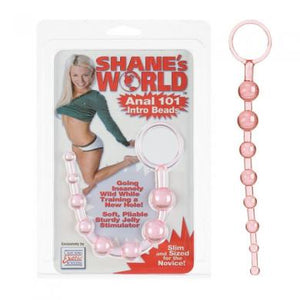 Shane's World Anal 101 Intro Beads Pink