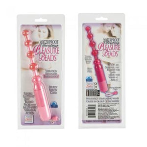 Waterproof Vibrating Anal Beads Pink